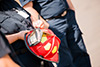 Friendship Helmet & Hard Hat Exchange Ceremony